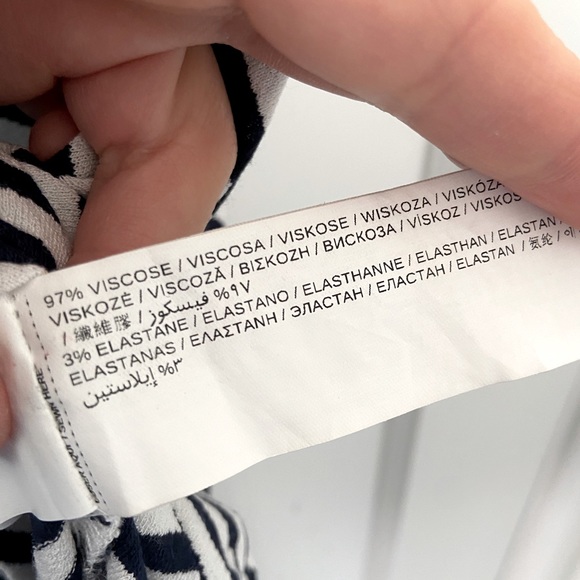 MANGO - striped dress M - Picture 4 of 4